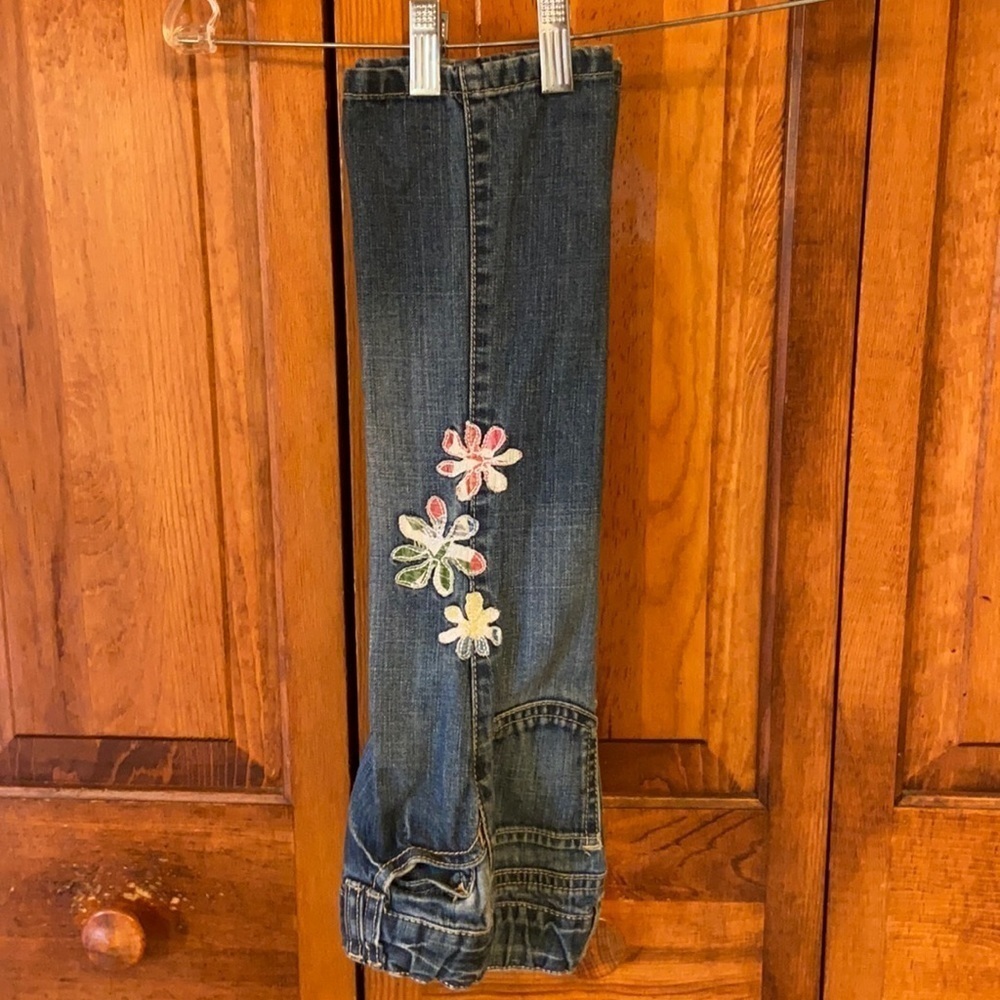 Old Navy Jeans 2T Floral Embellishment